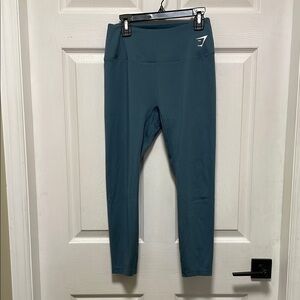 Gymshark | Teal | Align Style | Crop Leggings | Size M